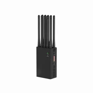 S10 10 Channels Signal Shielding Personal Privacy rf signal detector Anti-spy Portable 10 Antenna jammer Anti-recording