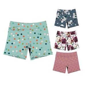 DK-105-WXI Pantalones Cortos de Baile con Estampado de Lunares para Niñas, Pantalones Cortos de Ciclismo Transpirables y Seguros para Usar Bajo la Falda - Product Image 1