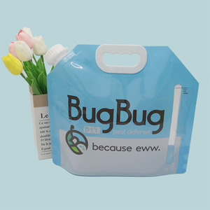 Sac en plastique imprimé personnalisé pochette à bec spécifique aux pesticides emballage sûr pour liquide - Product Image 1