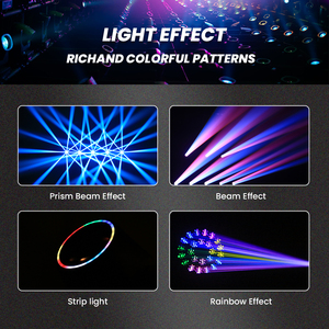 Chuyên nghiệp 295W chùm ánh sáng 14R di chuyển đầu ánh sáng DMX512 sắc nét DJ di động cabezas movile thiết bị sân khấu cho Câu lạc bộ buổi hòa nhạc sự kiện - Product Image 4