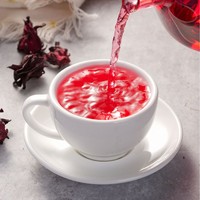 Fleurs d'hibiscus séchées naturelles de qualité supérieure, directement de l'usine, comestibles, pour infusions et préparations de boissons, en sachet