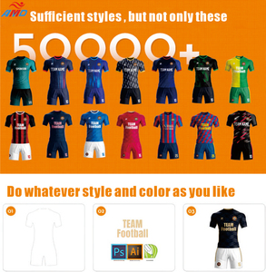 Kit d'<span class=keywords><strong>entraînement</strong></span> de football personnalisé pour hommes tissu de t-shirt à logo imprimé unique nouvelle saison <span class=keywords><strong>tenue</strong></span> de football de club pour adultes combinaison de football - Product Image 5
