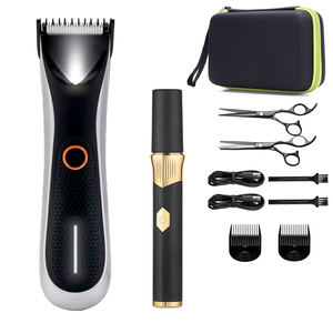 Tijeras para el vello corporal para hombres, depiladora, recortadora de ingle, afeitadora, afeitadora corporal, recortadora de vello para <span class=keywords><strong>Barba</strong></span> y nariz - Product Image 6