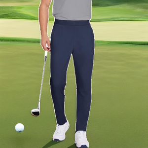 Polo de Golf Unisex de Manga Larga con Estampado Geométrico Elástico en Cuatro Direcciones, 235GSM, Spandex/Poliéster, Ropa Deportiva Casual con Diseño de Cremallera - Product Image 2