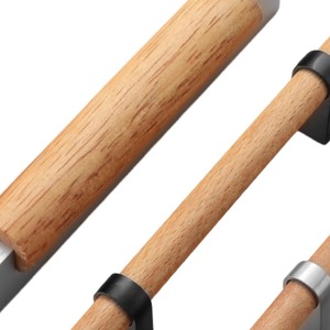 Japanese Style Solid Wood Furniture Handle Bar Zinc Alloy Drawer Pulls Durable Modern Simple Design - Product Image 5