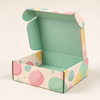Caja Rígida Corrugada Portátil con Logotipo Personalizado, Color Personalizado, Impresión a Todo Color, con Cierre Magnético y Asa, para Empaque de Regalos de Panadería
