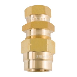 Xiangjia Machinery Rotatable Ferrule Fitting Brass 3812 For Automotive Brake Pipe Repair - Product Image 5