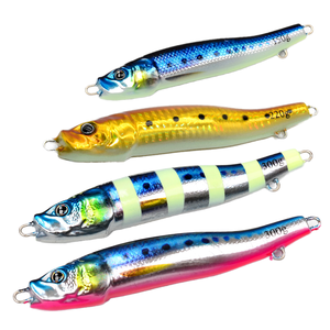 Señuelo de pesca de plomada lenta impreso en 3D para aguas profundas, jig de lanzamiento largo para pesca en barco en el océano, anzuelos para especies objetivo: marlín, carpa, lubina - Product Image 5