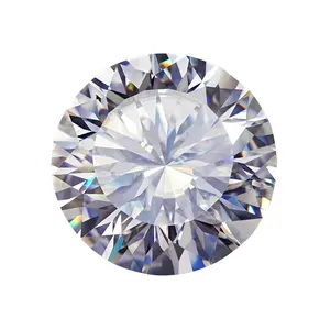 Wholesale Price Moissanite Stones VVS Diamond Cut Lose Stone Round Loose Flawless Moissanite 4CT