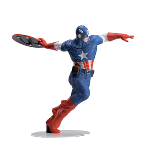 Figurines d'action <span class=keywords><strong>Captain</strong></span> <span class=keywords><strong>America</strong></span> de Marvel, fabriquées à la main en PVC imprimé en 3D, jouet de <span class=keywords><strong>collection</strong></span> OEM d'usine - Product Image 4