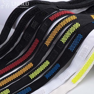 تخفيضات فورية على شريط ربط عريض بالأبيض والأسود 20 حزام سحري وشريط تثبيت حلقي للملابس أشرطة تثبيت بلاستيكية - Product Image 2