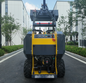 SLM S370 roda selip Steer <span class=keywords><strong>Loader</strong></span> kuning 1000kg 0.07m 180kg nilai beban 8.6KW Briggs mesin EPA Euro 5 garansi 1 tahun - Product Image 3