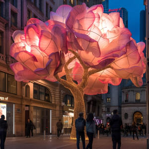 الأعلى مبيعًا ديكورات الزهور للمساحات التجارية-مثالية للعطلات وديكور الحفلات - Product Image 3