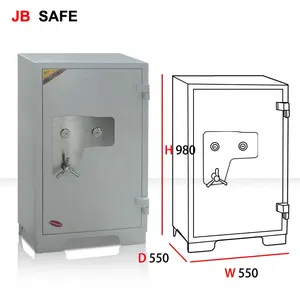 خزانة آمنة قوية لحماية من الحريق خلال ساعات JB2