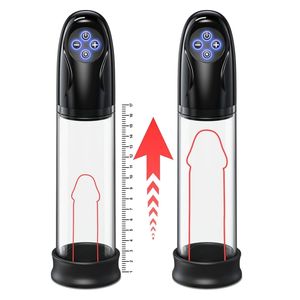 Bomba de Vacío Eléctrica de Silicona ABS para Pene, 5 Niveles de Succión, Masturbador Masculino, Bomba de Alargamiento de Pene, Marca Wellwanted AS-ZBQ66, Entrenador Sexual - Product Image 1