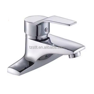 Grifo de Lavabo de Lujo en Latón y Acero Inoxidable para Baño Moderno, Grifo Cuádruple para Baño - Product Image 4