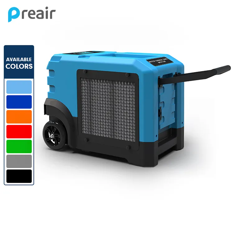 Preair 105 PPD industrial water damage restoration lgr commercial dehumidifier for drying