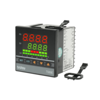 Controlador de Termostato PID Teshow TS89E, OEM/ODM Personalizable, Plástico ABS, RS485, Certificado CE, Alarma de Alta Temperatura, IP43, 1 Año de Garantía