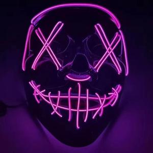 <span class=keywords><strong>Masque</strong></span> de hacker <span class=keywords><strong>LED</strong></span> lumineux, <span class=keywords><strong>masque</strong></span> intégral, V pour Vendetta, Anonymous, Guy Fawkes, pour Halloween, cosplay, fêtes, unisexe - Product Image 4