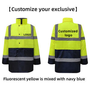 FUYI Chaqueta de trabajo para hombre Camisa de uniforme Alta calidad Durable Impermeable Reflectante OEM Ropa de trabajo estándar internacional - Product Image 5
