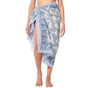 Pareo de Playa Floral de Alta Calidad para Mujer, Ligero, para Cubrir el Bikini, Ropa de Playa y Resort para el Verano - Product Image 3