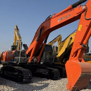 รถขุดไฮดรอลิกตีนตะขาบฮิตาชิ ZX350 ZX360 ZX240 มือสอง สำหรับงานหนัก 36 ตัน เครื่องยนต์ญี่ปุ่น พร้อมระบบ PLC อุปกรณ์ก่อสร้าง - Product Image 1