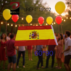 Spanish Flag 60x90 Cm National Flag For Party Decoration Sets - Product Image 3
