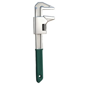Clé à molette multifonctionnelle à grande ouverture de type F, qualité industrielle, en acier au chrome-vanadium, réglable et dentelée - Product Image 3