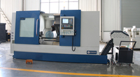 Torno CNC con Eje de 65 mm de Diámetro Interior, Torno CNC de Bancada Inclinada TCK56Y, Fábrica de Tornos CNC en China