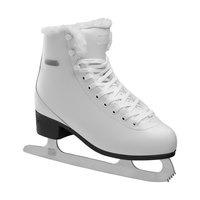 BLADE WARRIOR Patins à glace professionnels pour le hockey sur glace avec lame en acier inoxydable, confortables et imperméables pour adultes