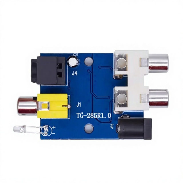 CS8416 24bit 192kHz Coaxial Optical Fiber DAC Decoding Board Module