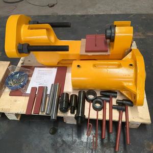 100T 200T แทร็กแบบพกพากดพิน,ไฮดรอลิกดพินหลักสำหรับรถแทรกเตอร์เกลี่ยดิน,รถขุดที่มีระยะห่าง260มม - Product Image 5