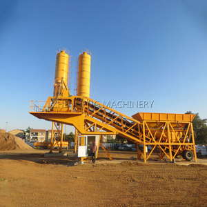 Impianto di Betonaggio Hzs60 con Controllo PLC, Motore con Riduttore per Miscelatore di Cemento - Product Image 2