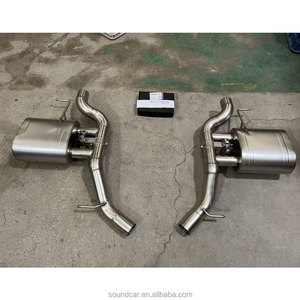 Système d'échappement arrière Catback à soupape électronique pour Range Rover <span class=keywords><strong>Velar</strong></span> <span class=keywords><strong>P380</strong></span> 3.0T Supercharged V6 <span class=keywords><strong>2019</strong></span> en acier inoxydable 304 - Product Image 3