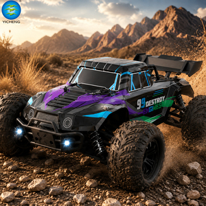 Camioneta Todoterreno RC <span class=keywords><strong>de</strong></span> Alta Velocidad 1:16, Control Remoto 2.4G, Buggy RC Todoterreno con Faros LED, Barra Antivuelco, Auto RC <span class=keywords><strong>de</strong></span> Juguete, Regalo para Niños - Product Image 1