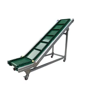Factory Price Industrial Manufacturer Belt Hopper And Food High Temperature Automation Small Inclined Lift Belt Conveyor
