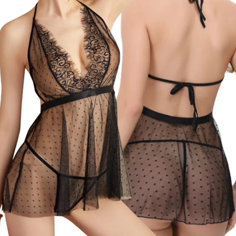 Đồ Lót Phụ Nữ 2021 Hàng Satin Lace Chemise Áo Ngủ Phụ Nữ Đồ Lót Xxl