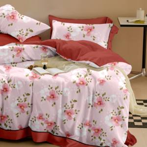 Couette matelassée en soie glacée super douce, motif imprimé, rembourrage en polyester, utilisée pour les <span class=keywords><strong>couvertures</strong></span> des personnes qui ont chaud pendant leur sommeil - Product Image 1