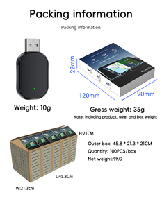 New 2 in 1 CarPlay Box, USB Interface Auto Reconnect <b>Wireless</b> Car <b>Adapter</b> - Product Image 6