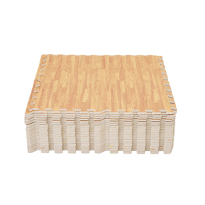 Tapis en <span class=keywords><strong>mousse</strong></span> EVA à imprimé bois Hydefoam, fabrication en usine, puzzle souple <span class=keywords><strong>pour</strong></span> enfant, bébé, grain de bois, sportvloer, <span class=keywords><strong>mousse</strong></span> <span class=keywords><strong>anti</strong></span>-fatigue, tapis de sol - Product Image 1