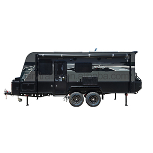 Caravane tout-terrain spacieuse à double essieu, caravane de luxe à essieu tandem, camping-car multi-lits, cuisine <span class=keywords><strong>Thetford</strong></span>, salle de bain, toilettes - Product Image 3