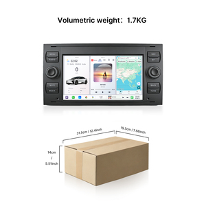 Autoradio Android Youducar 7 Pollici con GPS per <span class=keywords><strong>Ford</strong></span> <span class=keywords><strong>Focus</strong></span>/Mondeo/S-Max 2005-2011, Unità di Navigazione con Assistenza al Parcheggio Wireless - Product Image 2