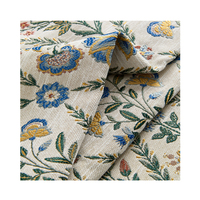 Tissu de rideau jacquard occultant élastique tissé et teint, anti-déchirure, écologique, de haute qualité, vente en gros d'usine
