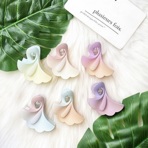 Fermaglio per capelli con foglia di ginkgo 48603 2 per colore, tonalità pastello - Product Image 3