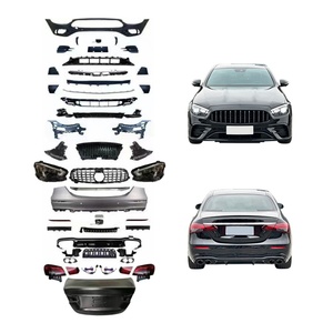 Kit de Modificación de Carrocería W213 2016-2020, Parachoques Delantero y Trasero, Faros Delanteros y Traseros para Benz Clase E - Product Image 1