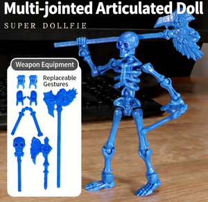 Figurines de robots articulées - Jouets articulés multicolores flexibles pour collectionner et exposer - Product Image 5