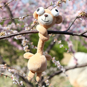 Divertido Llavero de Peluche de Animales de Cuello Largo, Lindo Colgante de Peluche Creativo de Jirafa, Cerdo, Mono, Pingüino para Bolsos, Regalo para Niñas - Product Image 4
