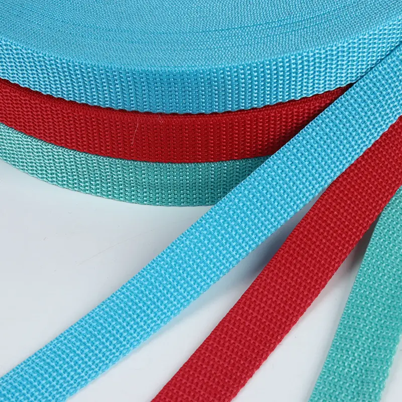 Atacado Multicolor Canvas 3mm Grosso Nylon Webbing 900D PP Bead Plypropileno Fita Para Bag Strap