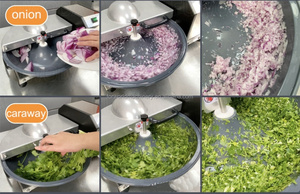 เครื่องตัดชามหั่นผักเนื้ออาหารเครื่องตัดชามเนื้อ<span class=keywords><strong>หมู</strong></span>ผักเครื่องตัดสำหรับหัวหอมขิงพริกเขียว - Product Image 2