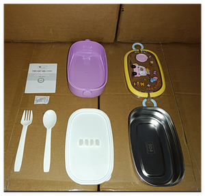 กล่องข้าวเด็กขายดี กล่องข้าวสแตนเลส 304 ชุดกล่องข้าว - Product Image 3